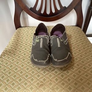 Cushe Brown Canvas slip-ons